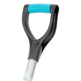 Palisad Лопата-скрепер для уборки снега, полипропилен, 460х320х1300 мм, алюминиевый черенок, ПВХ, LUXE 61797