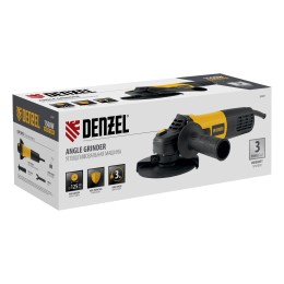Denzel Машина шлифовальная угловая AG125-1500, 1500 Вт 26907