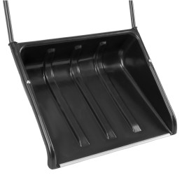 Сибртех Движок для уборки снега пластиковый, 570 х 470 х 1300 мм, стальная рукоятка 615925