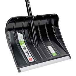 Palisad Лопата для уборки снега, полипропилен, 455х345х1330 мм, алюминиевый черенок, BASE 61798