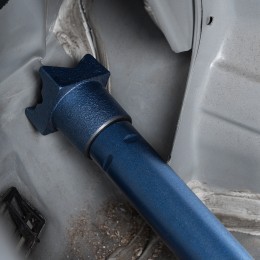 Stels Растяжка гидравлическая, 10 т, набор из 17 предметов, 7 сменных насадок, в пластиковом кейсе 51355