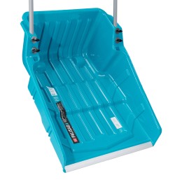 Palisad Скрепер-волокуша для уборки снега, полипропилен, колеса, 595х715х1445мм, рукоятка с ПВХ, LUXE 61694