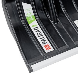 Palisad Лопата для уборки снега, полипропилен, 455х345х1330 мм, алюминиевый черенок, BASE 61798