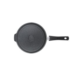 Кукмара Сковорода глубокая 280мм со съемной ручкой,АП линия Granit (black) сггч282а