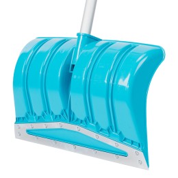 Palisad Лопата-скрепер для уборки снега, полипропилен, 460х320х1300 мм, алюминиевый черенок, ПВХ, LUXE 61797