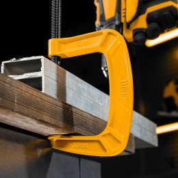 Denzel Струбцина G-образная, усиленная, 100 мм 20643