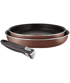TEFAL Набор посуды Ingenio 3 предмета, сковорода 22см, сковорода 26см, съемная ручка, 04217810