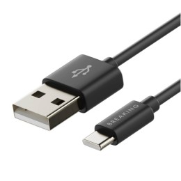 Кабель Breaking Classic USB - Type-C 1m. 2.4A (Черный) 109778