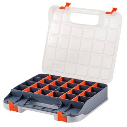 DELTA Органайзер для мелочей Blocker Expert 13" BR383510026 серо-свинцовый/оранжевый