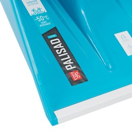 Palisad Лопата для уборки снега, полипропилен, 365х460х1500мм, алюминиевый черенок, ПВХ накладка, LUXE 61794