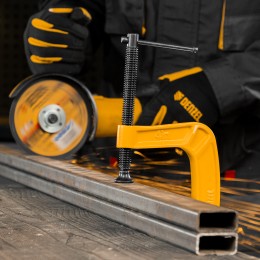 Denzel Струбцина G-образная, усиленная, 100 мм 20643