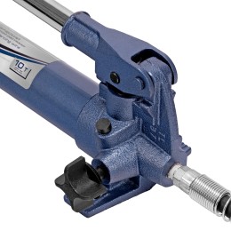 Stels Растяжка гидравлическая, 10 т, набор из 17 предметов, 7 сменных насадок, в пластиковом кейсе 51355