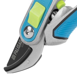 PALISAD Секатор с наковальней, 215 мм, регулировка захвата, трехкомпонентные рукоятки, LUXE 60461