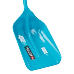 Palisad Лопата для уборки снега, полипропилен, 330х490х1265 мм, цельнолитая конструкция, LUXE 61795