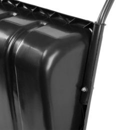 Сибртех Движок для уборки снега пластиковый, 570 х 470 х 1300 мм, стальная рукоятка 615925