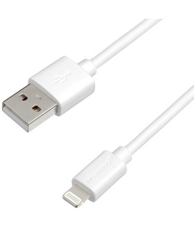 Кабель Breaking Classic USB - Lightning 1m. 2.4A (Белый) 109777