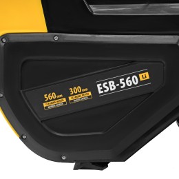 Denzel Снегоуборочная машина аккумуляторная, ESB-560Li, 560 мм, 40В, 2 АКБ 5 Ач, ЗУ, метал. шнек 97639