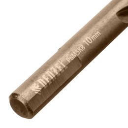 Denzel Набор сверл по металлу, 1-10 мм, Р6М5К8-TiN, Golden Tip, 10 шт 723005