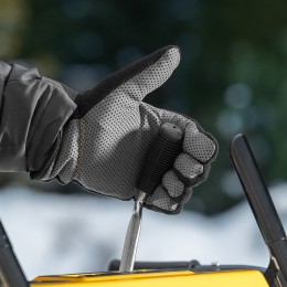 Denzel Перчатки универсальные, двойные, ПВХ нанесение, размер 9 68096