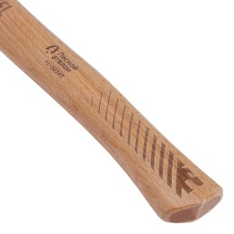 Denzel Топор кованый, 680 г, американский тип, буковая рукоятка, 360мм, EFP 21886