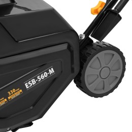 Denzel Электрическая снегоуборочная машина ESB-560-M, 2,5 кВт, металлический шнек, LED фара 97629