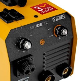 Denzel Аппарат инвертор. полуавтомат. сварки Mini MIG-140LFG, 140 А, ПВ 60% 94305