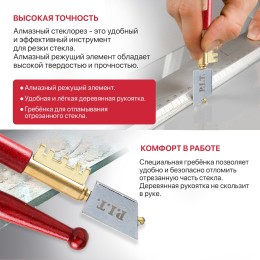 P.I.T. Стеклорез алмазный серия ADVANCE HGLC01-0180