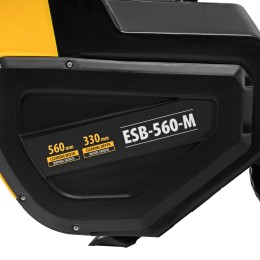 Denzel Электрическая снегоуборочная машина ESB-560-M, 2,5 кВт, металлический шнек, LED фара 97629