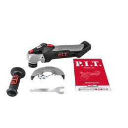 P.I.T. Угловая шлифмашина аккумуляторная PWS20H-125C SOLO (без АКБ и ЗУ)