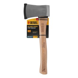 Denzel Топор кованый, 1130 г, американский тип, буковая рукоятка, 430мм, EFP 21888