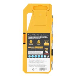 Denzel Набор сверл по металлу, 2-8мм, Р6М5-TiN, Golden Tip, 6 шт 723000