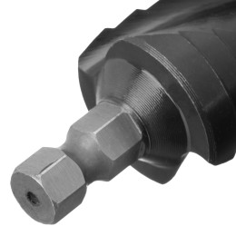 Denzel Сверло ступенчатое, 6-8-10-12-14-16-18-20-22-24-26-28-30мм, Р6М5, 6-гр. хвостовик 723604