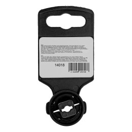 Сибртех Ключ-трещотка 3/8", 45 зубьев, цельнометаллический, с быстрым сбросом, CrV, хром 14018