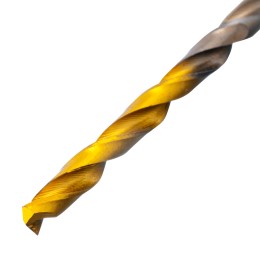 Denzel Набор сверл по металлу, 1-10 мм, Р6М5К8-TiN, Golden Tip, 19 шт 723008