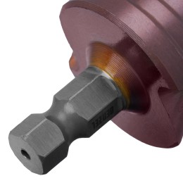 Denzel Сверло ступенчатое, 9-12-15-18-21-24-27-30-33-36 мм, Р6М5К5, 6-гр. хвостовик 723615