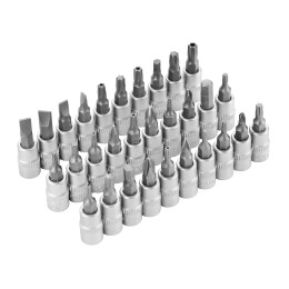 Matrix Набор инструментов, 1/2", 3/8", 1/4", пластиковый кейс 215 предметов 13589