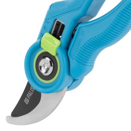 PALISAD Секатор прямого реза, 210 мм, регулировка захвата, пластиковые рукоятки, LUXE 60457