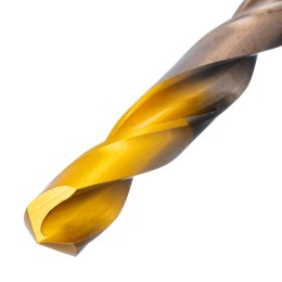 Denzel Набор сверл по металлу, 1-10 мм, Р6М5К8-TiN, Golden Tip, 19 шт 723008