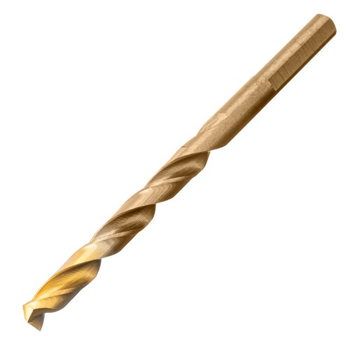 Набор сверл по металлу, 1,5-6,5мм, Р6М5К8-TiN, Golden Tip, 13 шт Denzel 723006