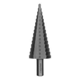 Сибртех Сверло ступенчатое по металлу, 4-6-8-10-12-14-16-18-20-22-24-26-28-30-32 мм, 723015