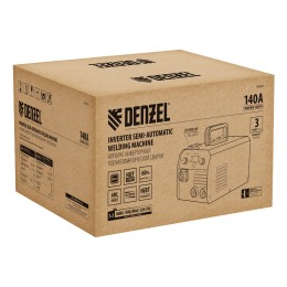 Denzel Аппарат инвертор. полуавтомат. сварки Mini MIG-140LFG, 140 А, ПВ 60% 94305