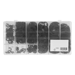 Сибртех Набор стопорных колец, D 1.5-22 мм, 300 предметов 47601