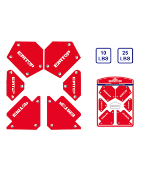 Emtop Набор магнитных держателей для сварки EMWH6002