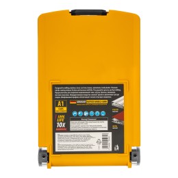 Denzel Набор сверл по металлу, 1-10 мм, Р6М5-TiN, Golden Tip, 19 шт 723003