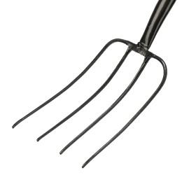 Palisad Вилы 4-рогие, сенные, кованые, 210х340х1260 мм, деревянный лакированный черенок 61393