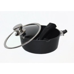 ГОРНИЦА Ковш 1,5л., съемная ручка (софт тач), с крышкой, кш1813а