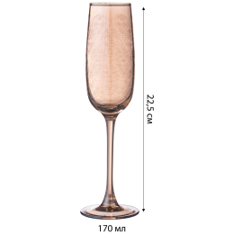 Lefard Набор бокалов из 6 шт DANDELION МЕД 170 мл. 194-908