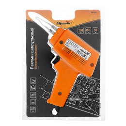 Sparta Паяльник импульсный с петлеобразным жалом, 100 Вт, 220 В 913110