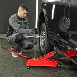 Matrix Домкрат гидравлический подкатной, 3 т, 192-532 мм, SUV 51084