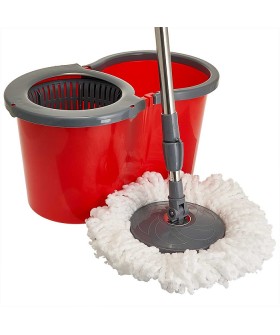 DELTA Комплект для уборки SPIN MOP (красный) 37995